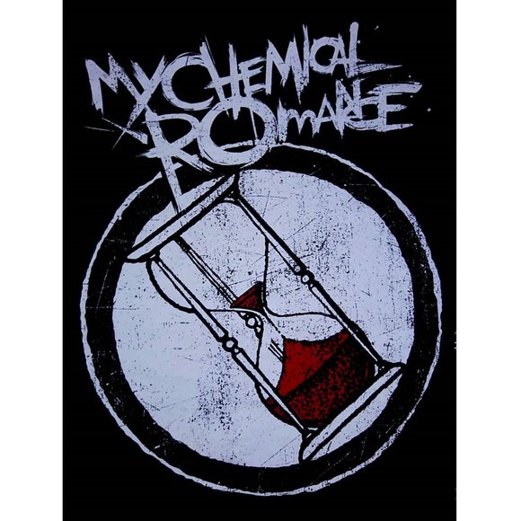 My Chemical Romance Blood Hour Glass psychedelic rock Official T-Shirt XL NWT - Picture 2 of 3